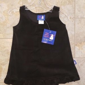 Wee winter woolies black dress